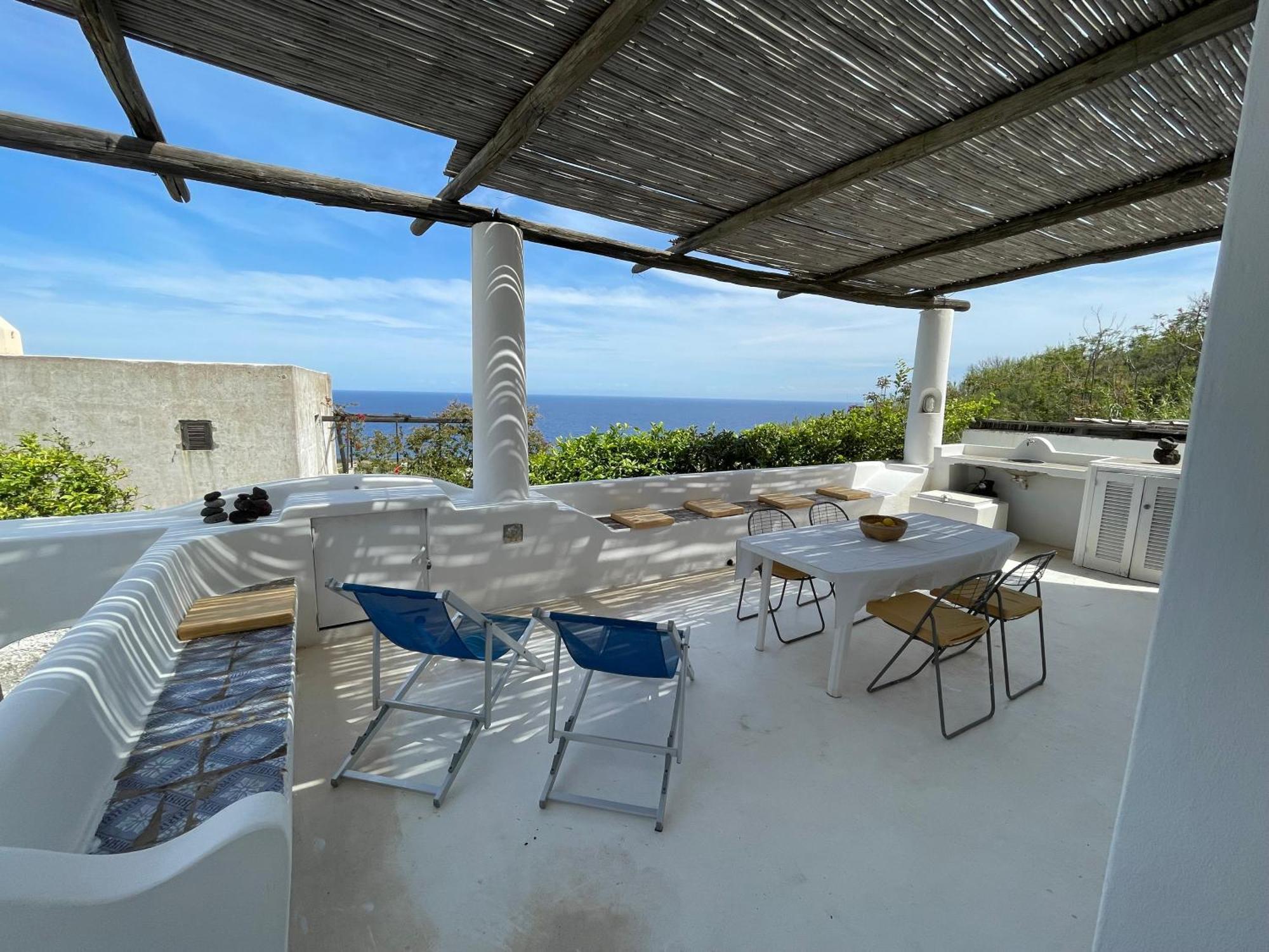 Apartamento Limoneto Estrómboli Exterior foto